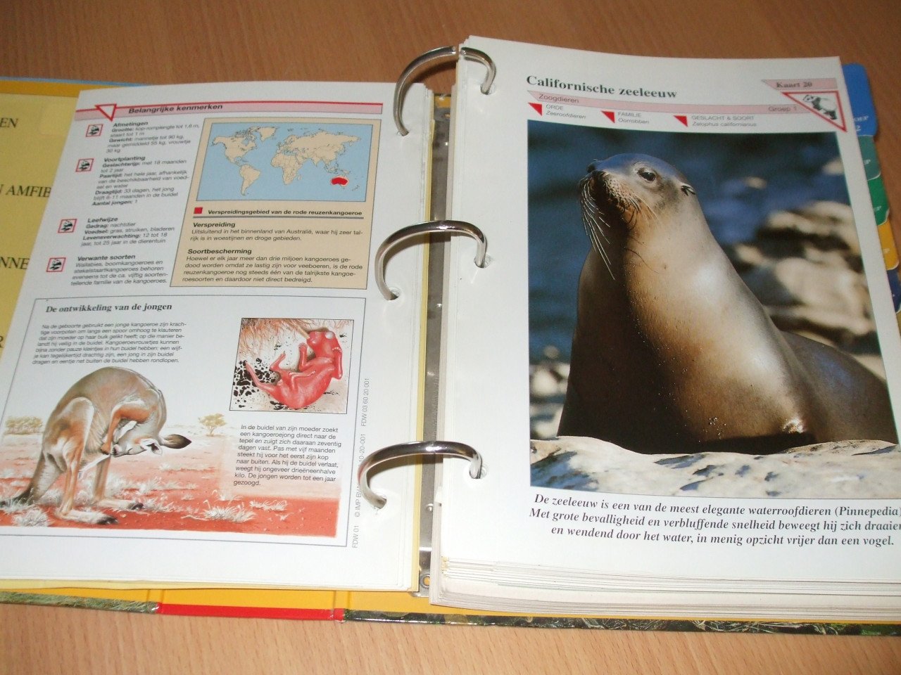 Te koop naslagwerk over dieren.