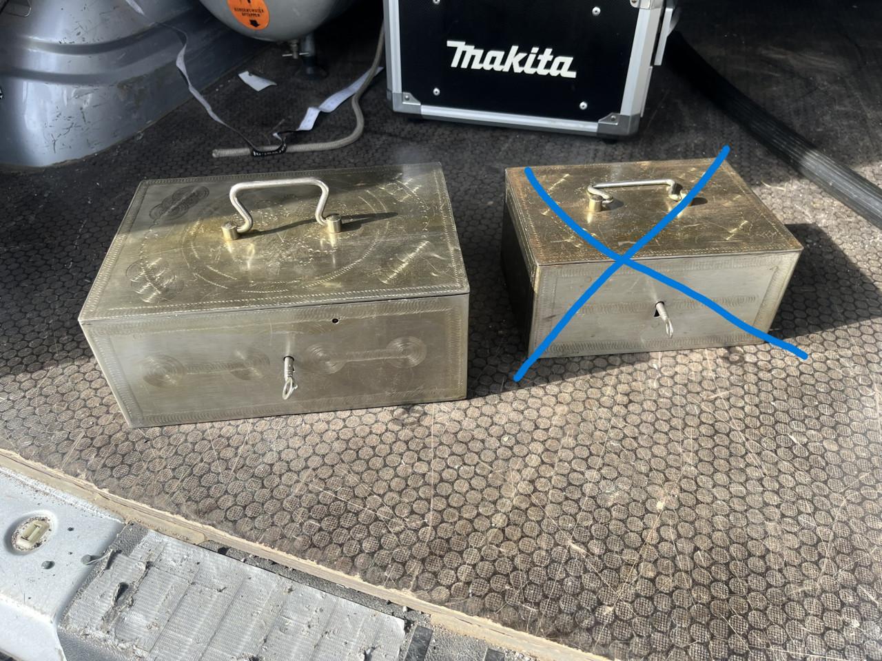 Geldkistje staal Beaumont