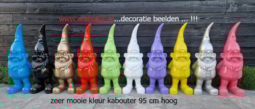 Kleur kabouter  95 cm hoog