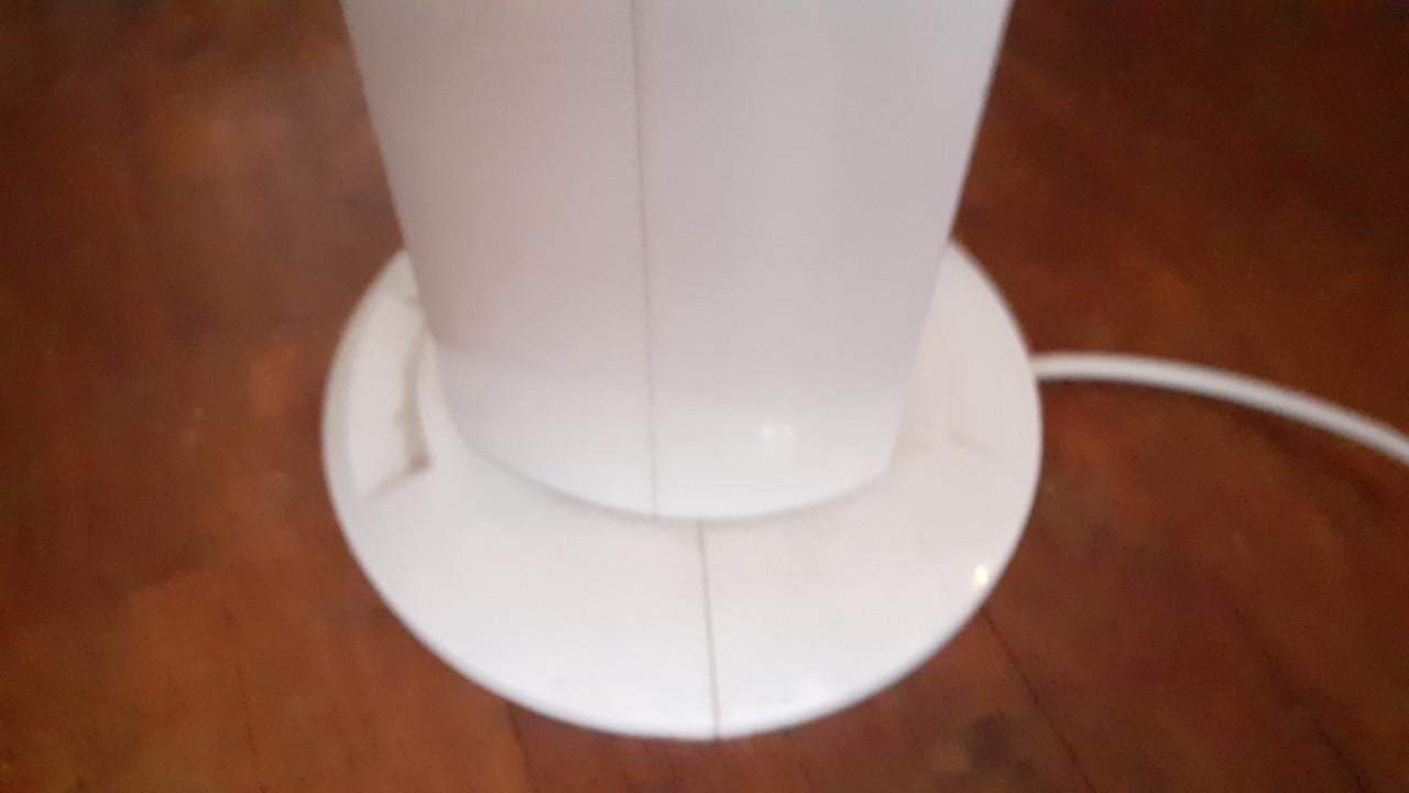 3 x VENTILATOR - Vintage verchroomd! & Rechte Staaf & Vierkante Ventilator