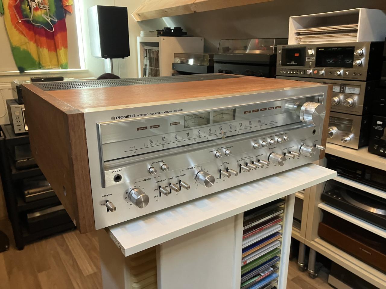 Pioneer SX-850 vintage receiver tuner versterker