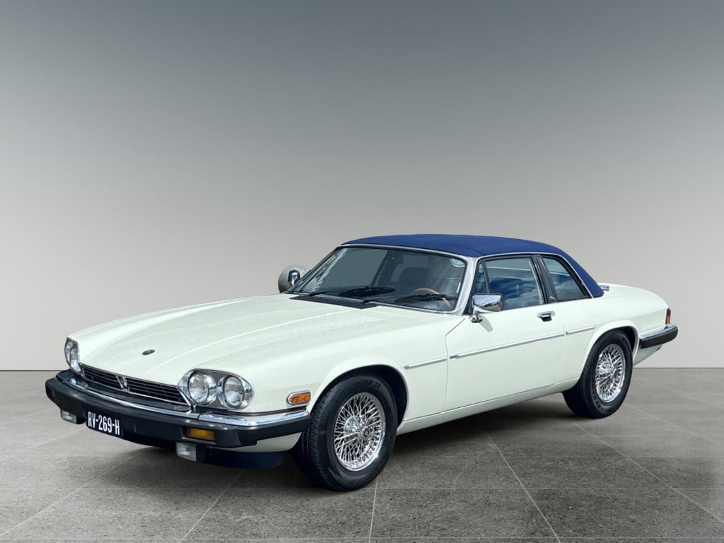 Jaguar Xj xjs-c 5.3 v12 targa met zeldzame hardtop