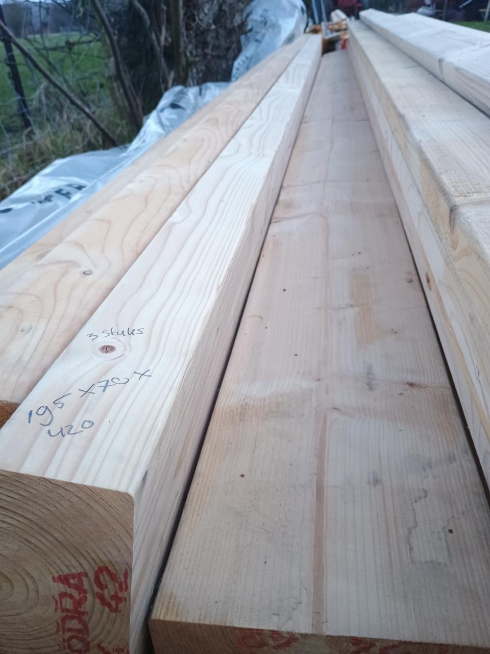 3 balken 195 x 70 x 420 cm