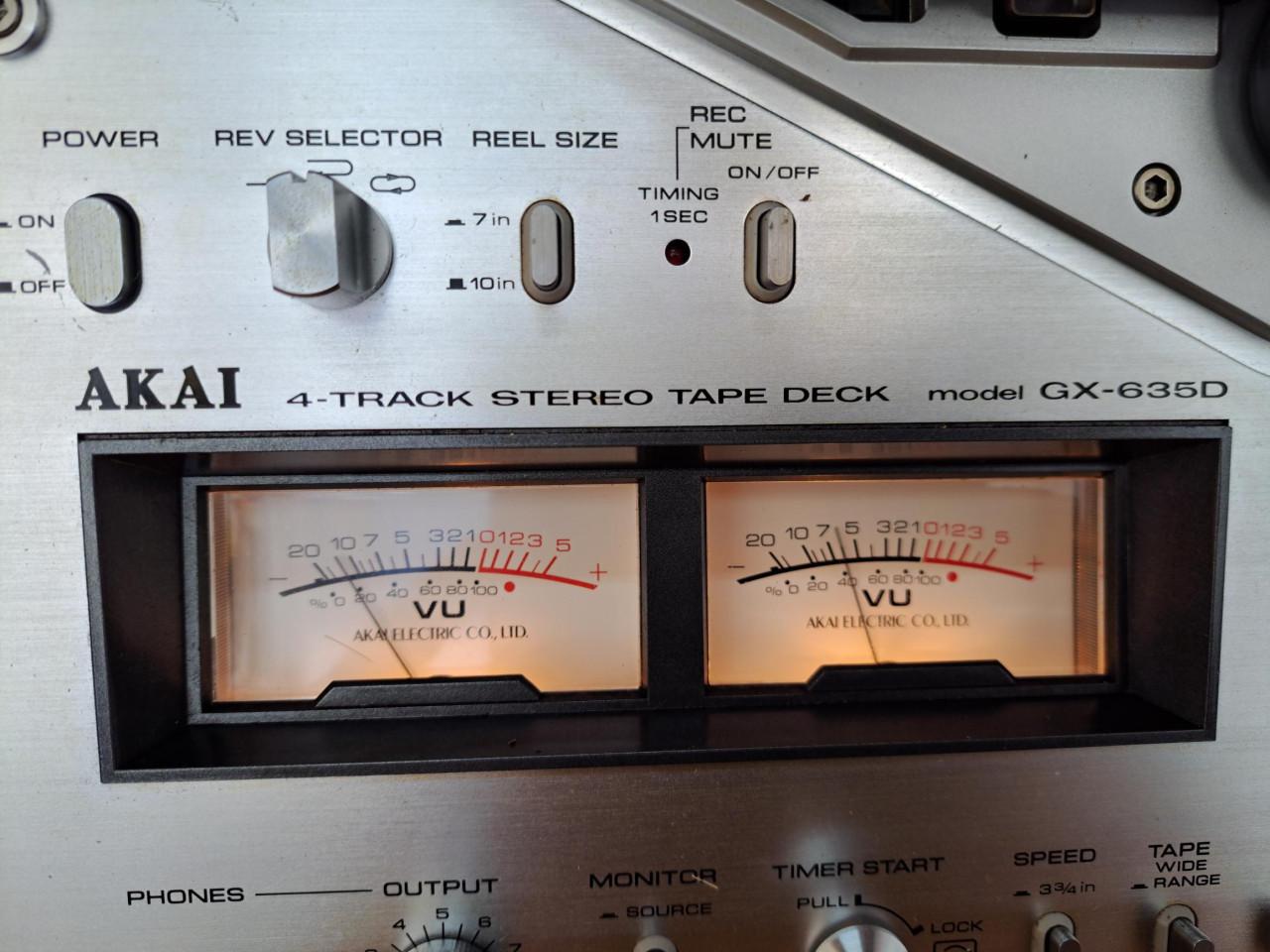 Akai bandrecorder model GX-635D