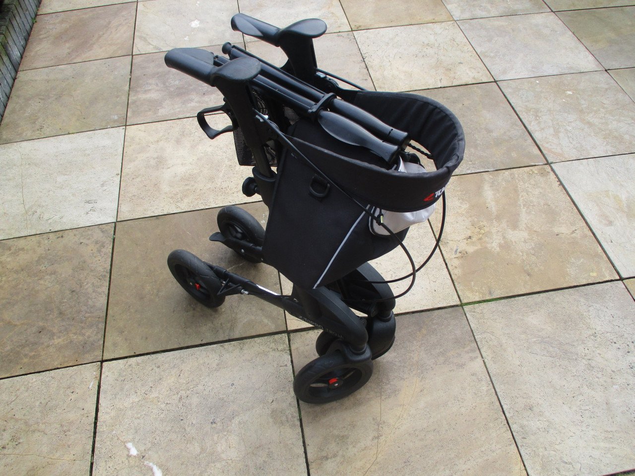 Zgan Topro Troja 2G opvouwbare scootmobiel +zitje tas rugsteun stokhouder