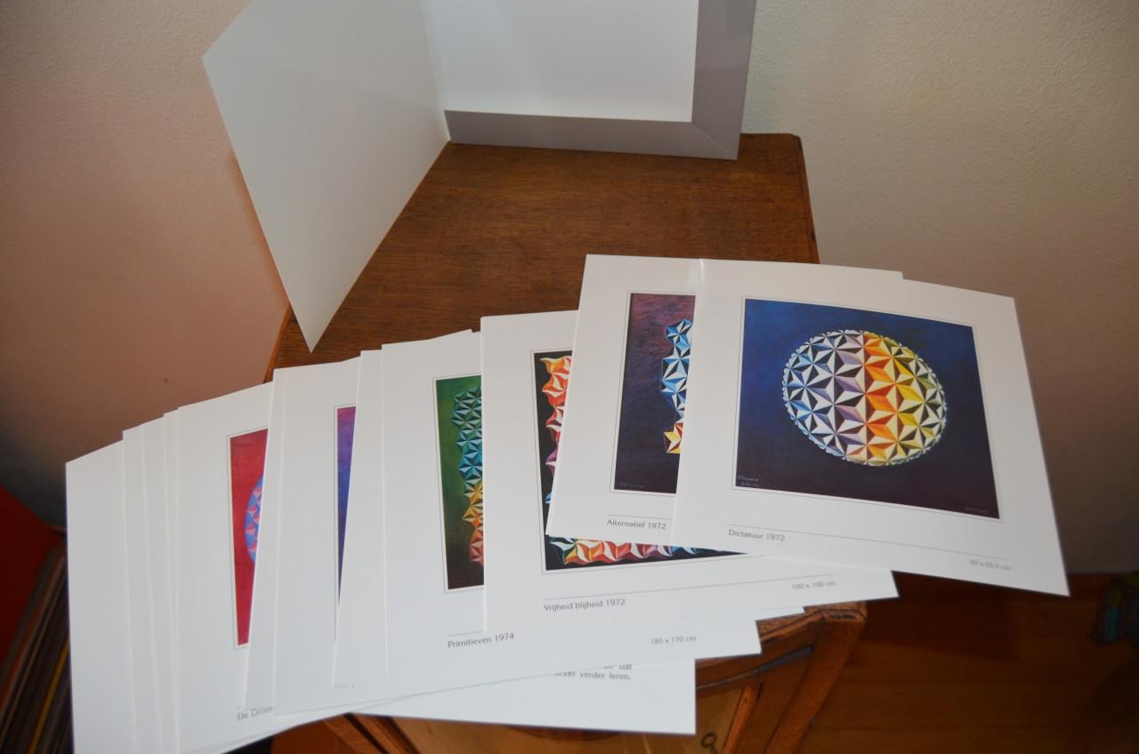 Anton Beijsens 'Eenzaamheid' gesigneerd en gedateerd + boek