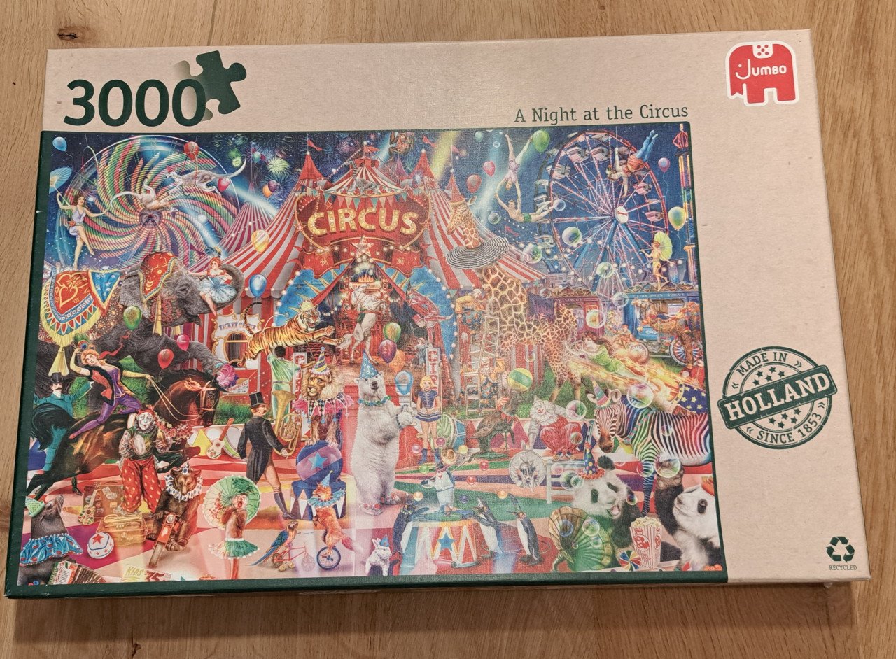 Puzzels Wasgij,  Falcon,  Gibsons,  Ravensburger,  Heye, Educa