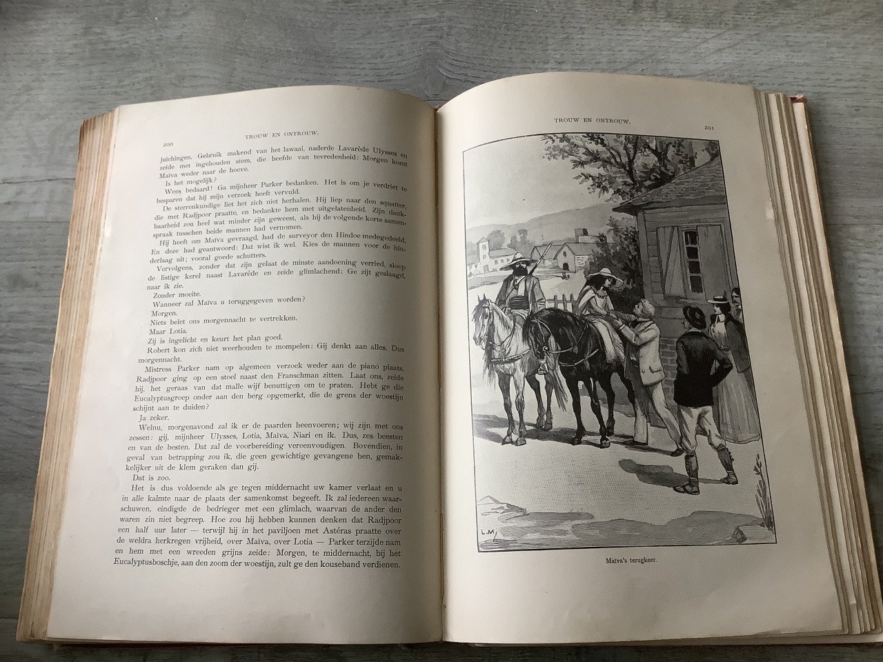 Boek Uitgevers Elsevier 1899 - De Neef van Lavarede! - Paul D’Ivoi