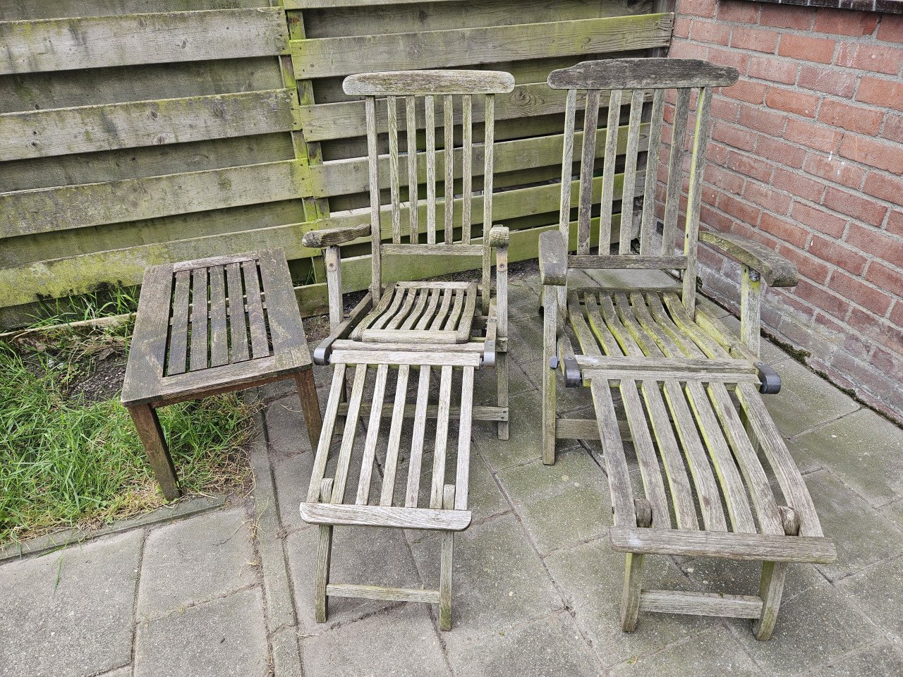 Tuinset hout