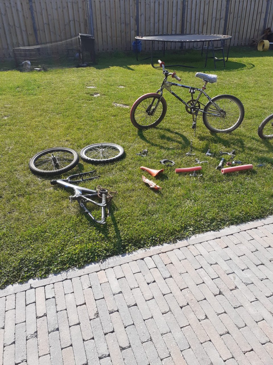Diverse onderdelen crossfiets / BMX