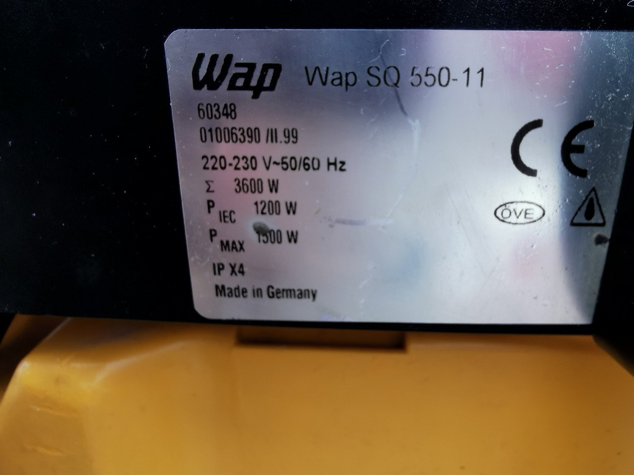 WAP INDUSTRIËLE STOFZUIGER