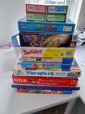 Spelletjes, alles in 1 keer te koop.