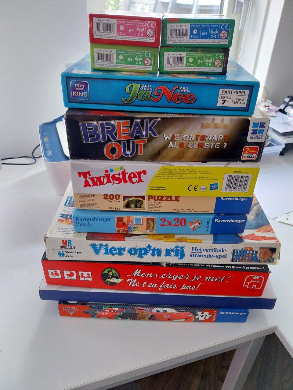 Spelletjes, alles in 1 keer te koop.
