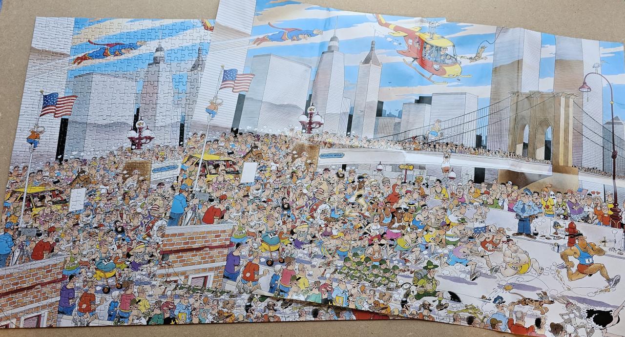 Jan van Haasteren puzzel: Amerika 1000 stukjes