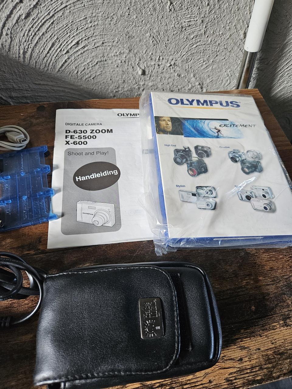 Vintage olympus Camedia FE-5500 Digitale Compactcamera 5.0MP