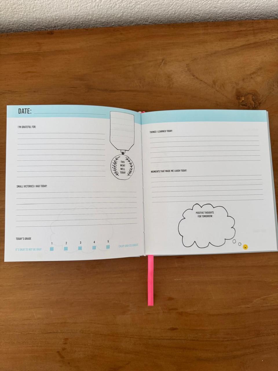 Dankbaarheidsdagboek nieuw