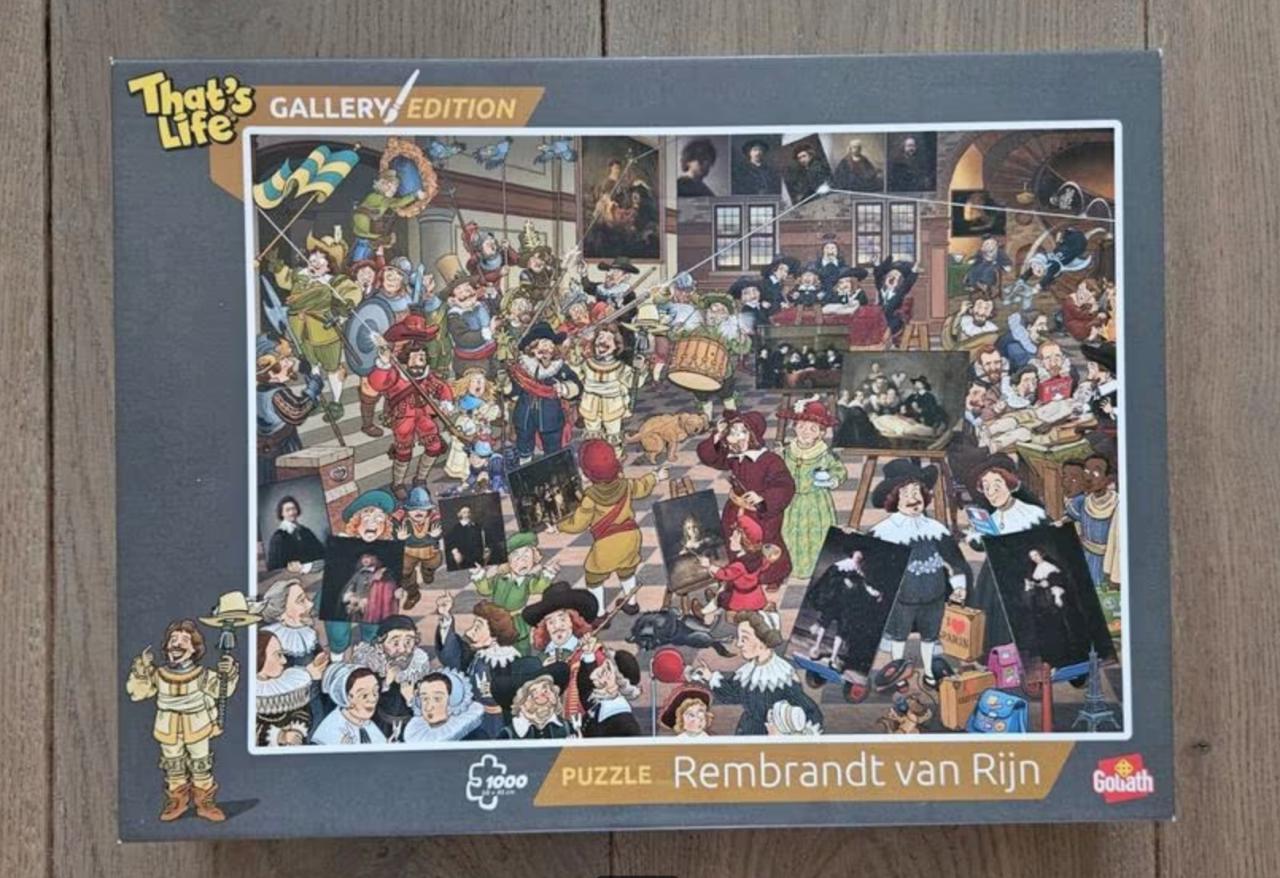 That's Life Rembrandt puzzel 1000 stukjes