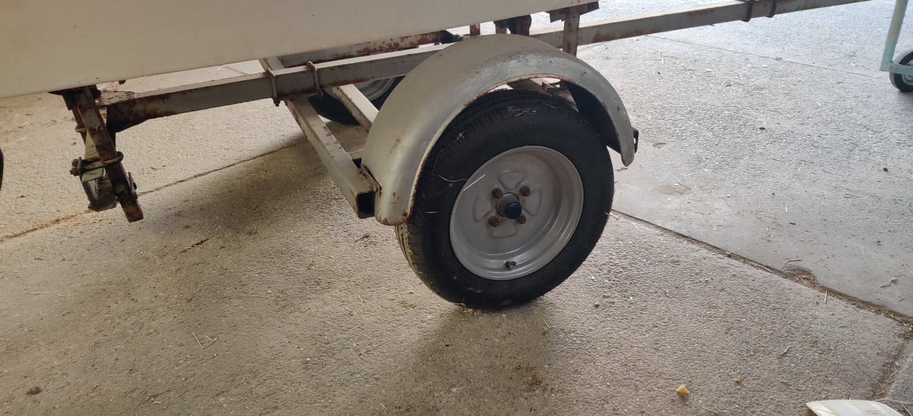 Bootje met 8pk Yamaha