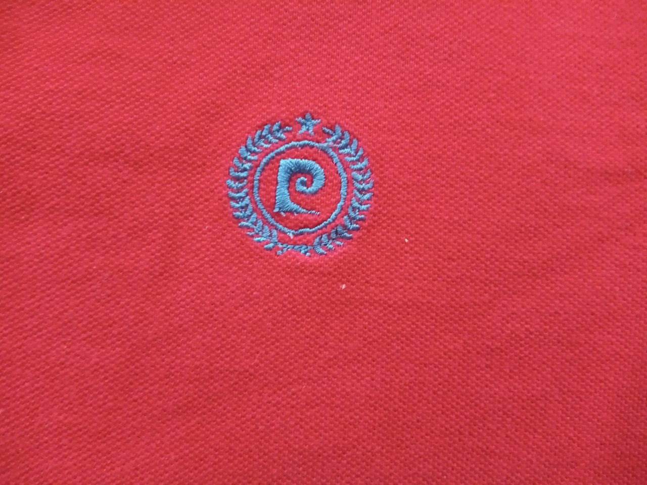 Rood poloshirt Pierre Cardin
