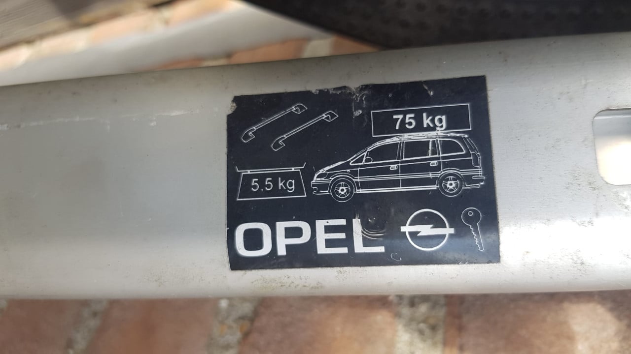 Nette originele Opel dakdragers