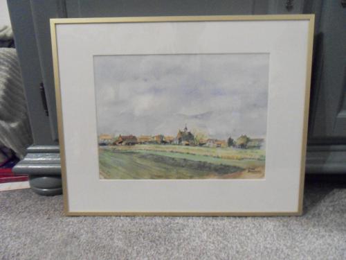 Aquarel Vrouwenpolder