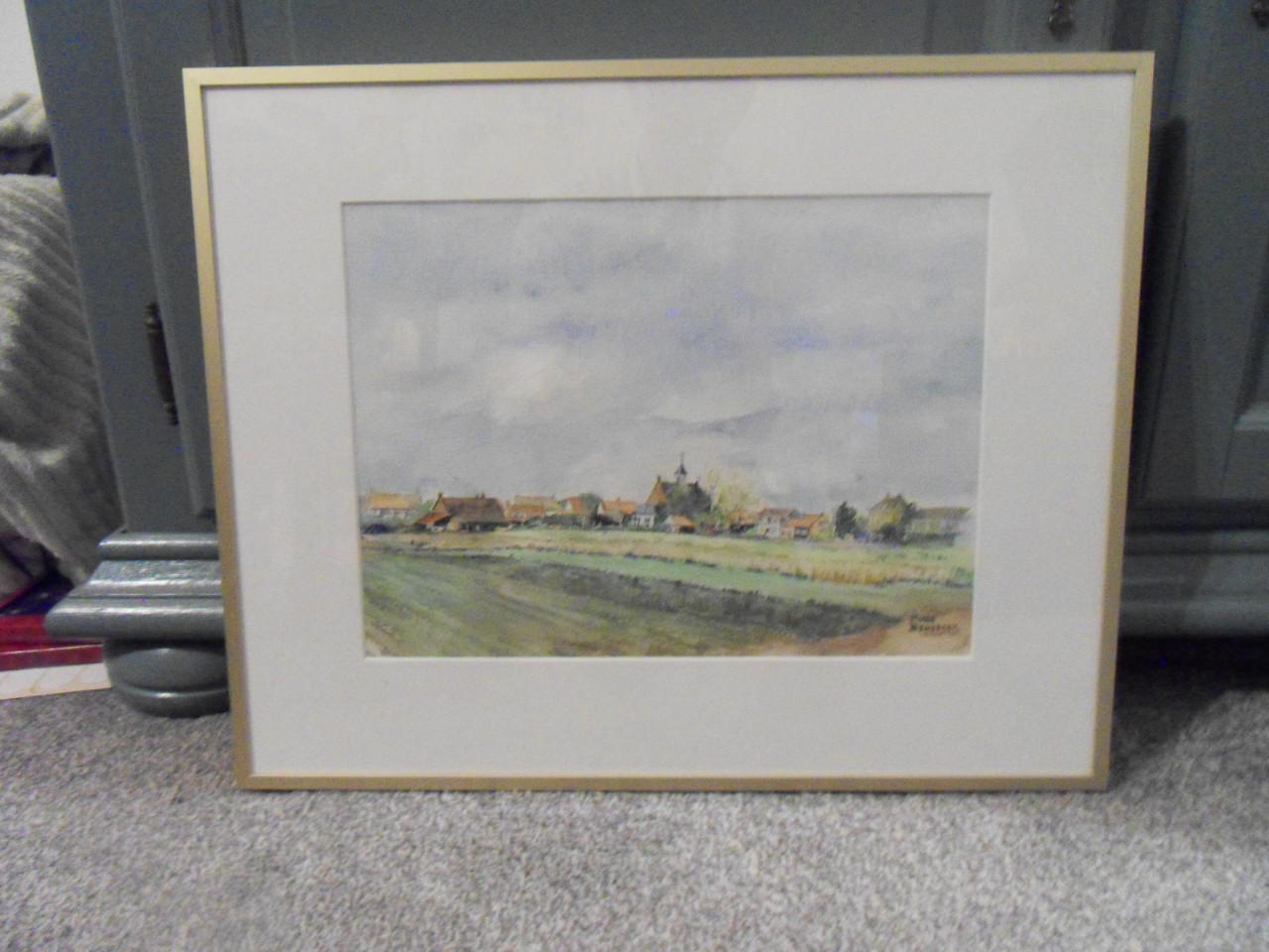 Aquarel Vrouwenpolder