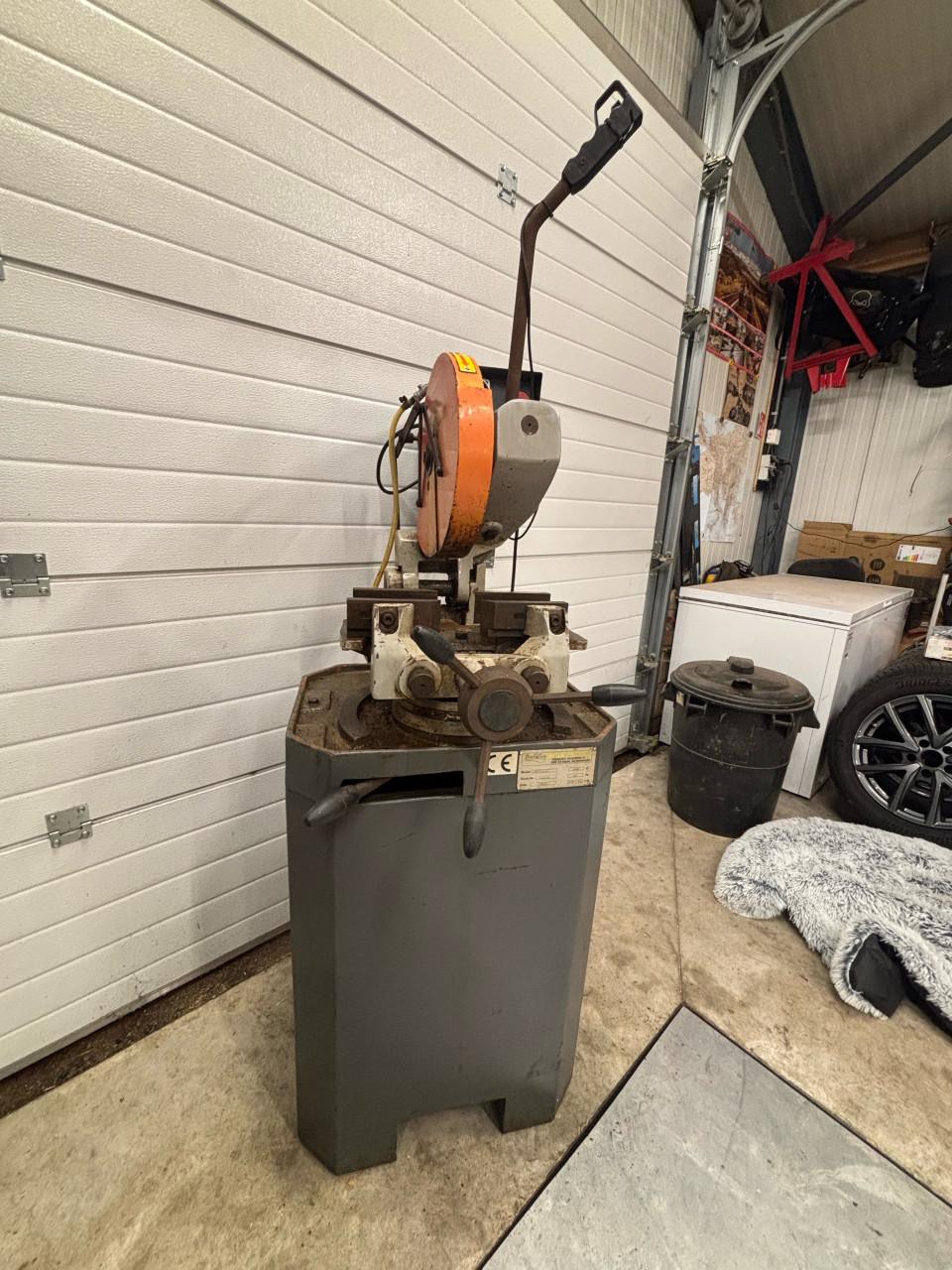 HuVema HU 315 CS industriële metaal afkortzaag – 400V