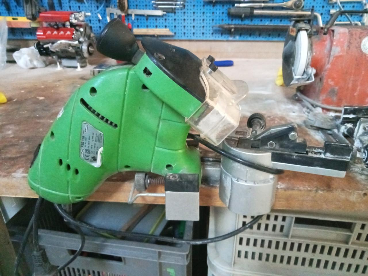 Kettingzaag slijpmachine