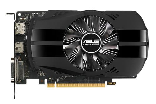 Videokaart Asus PH-GTX1050TI-4G