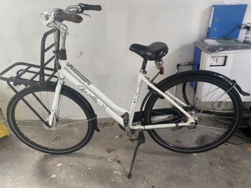 Witte Gazelle miss Grace fiets