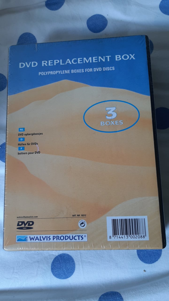30 nieuwe DVD doosjes