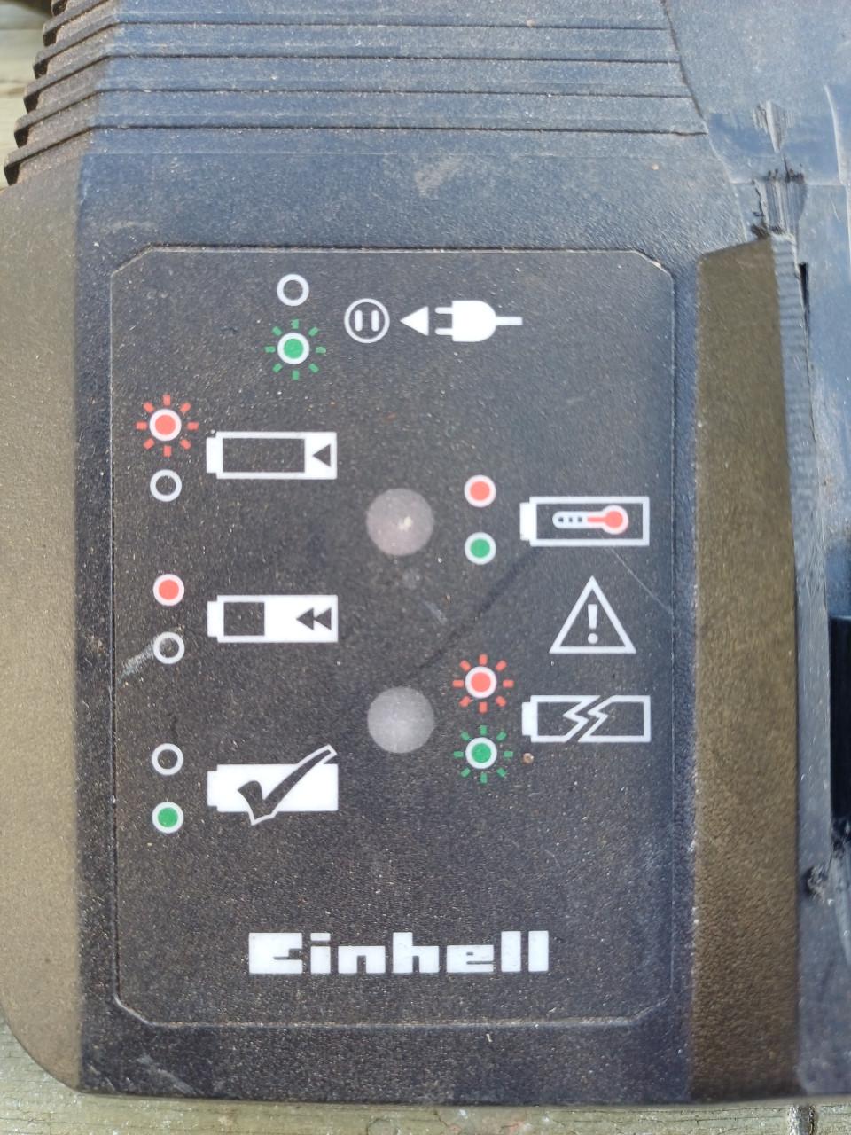 Acculader einhell