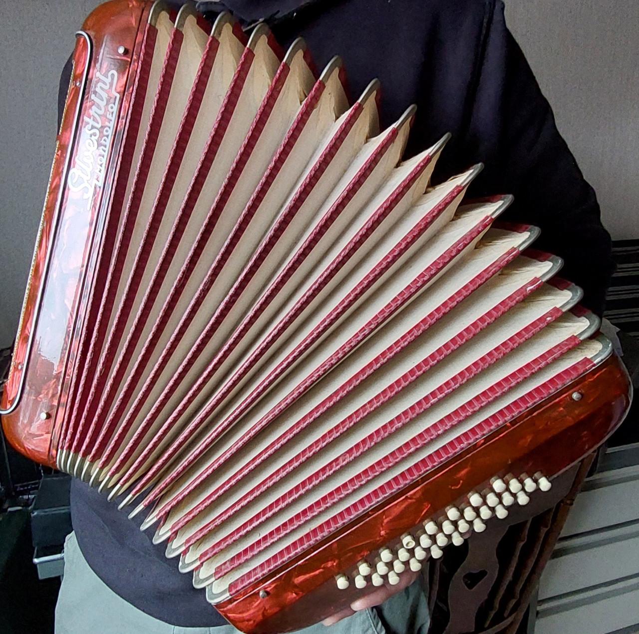 Vintage Silvestrini Mondolfo Accordion (Italy)