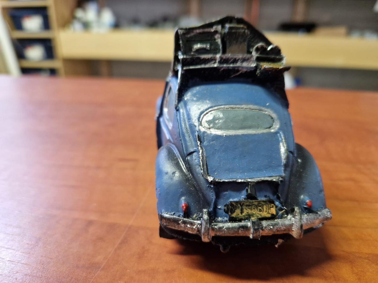 Volkswagen Kever - Beeldje - Steen