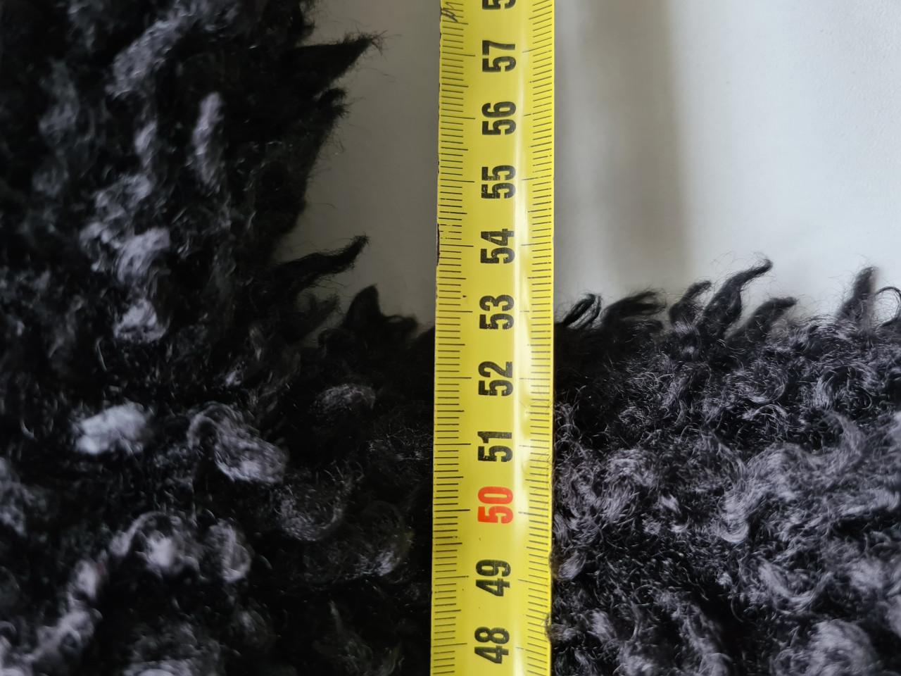 Amisu zwarte fake fur bontjas Maat M