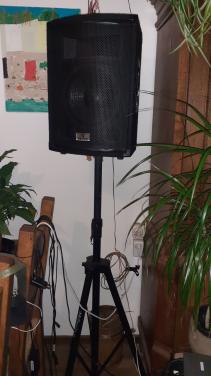 1 x Monitor ** Speaker-box ** op statief 500Watt & Diverse boxen