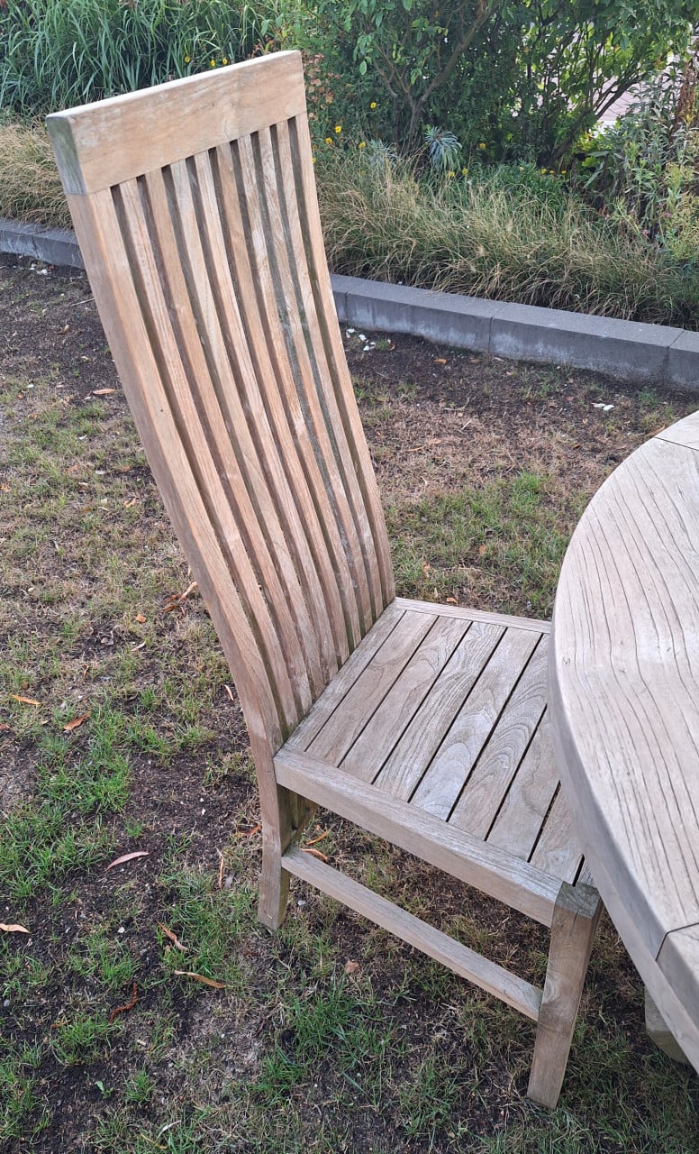 Teakhouten tuinset