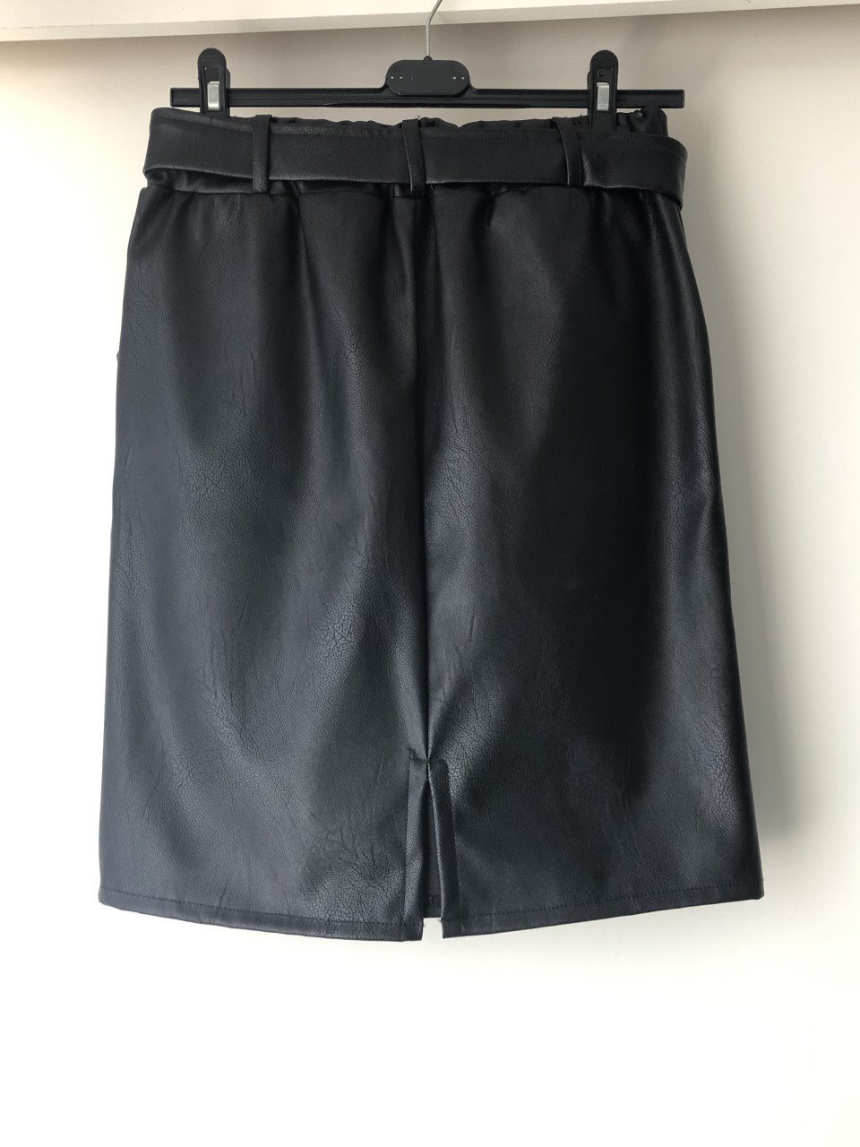 Rokje/ leatherlook maat M kleur zwart