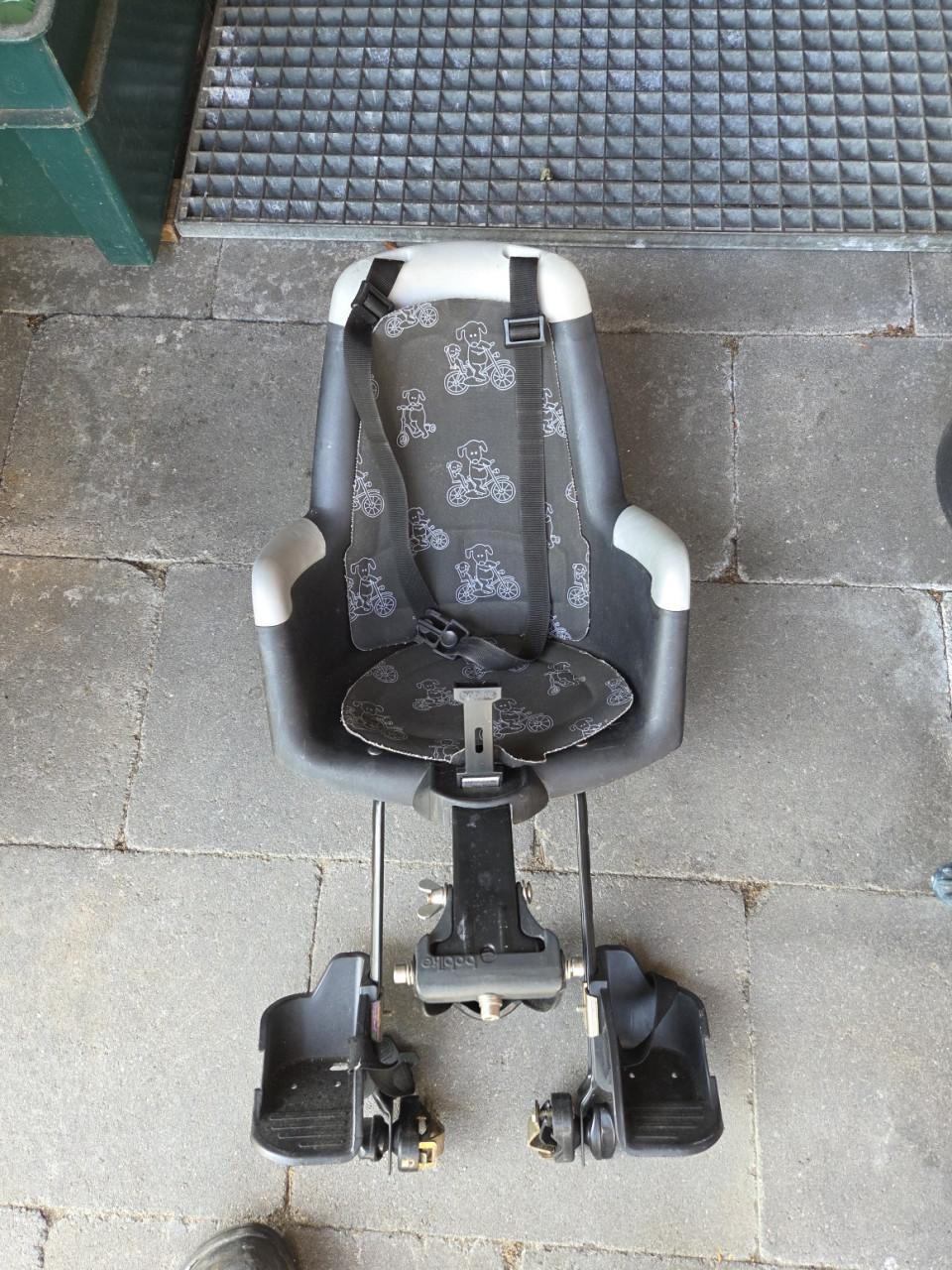 Fiets stoeltje voor en achter