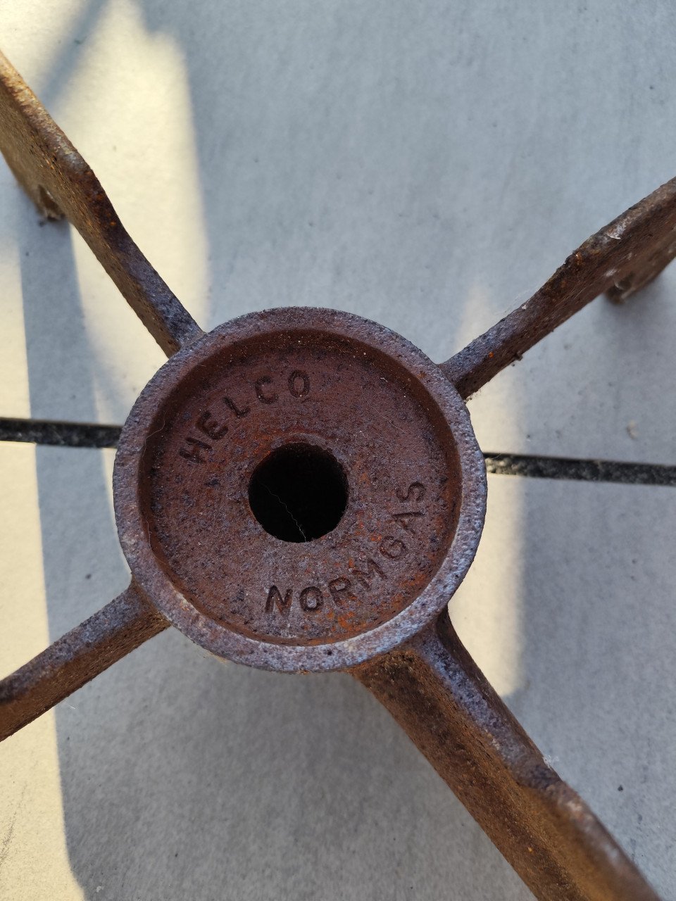 Gasbrander met reduceer