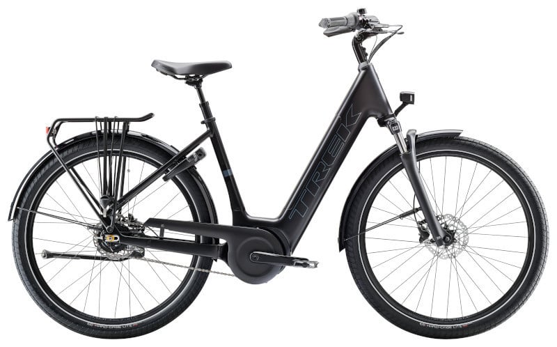 Trek District +4 Elektrische fiets Bosch middenmotor