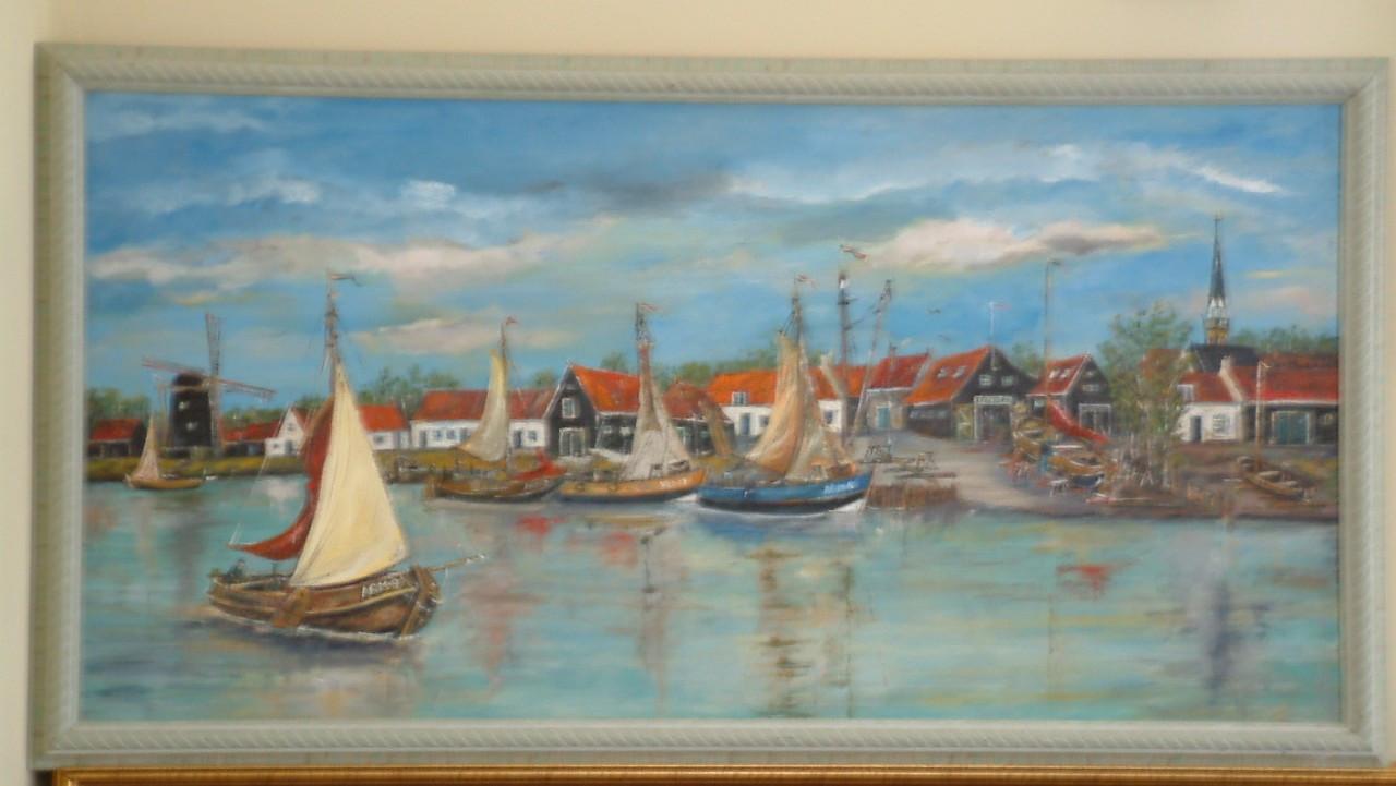 Ode aan  Tolerant  Frank Lok  Hengst Schilderijen Jac Caljouw Arnemuiden