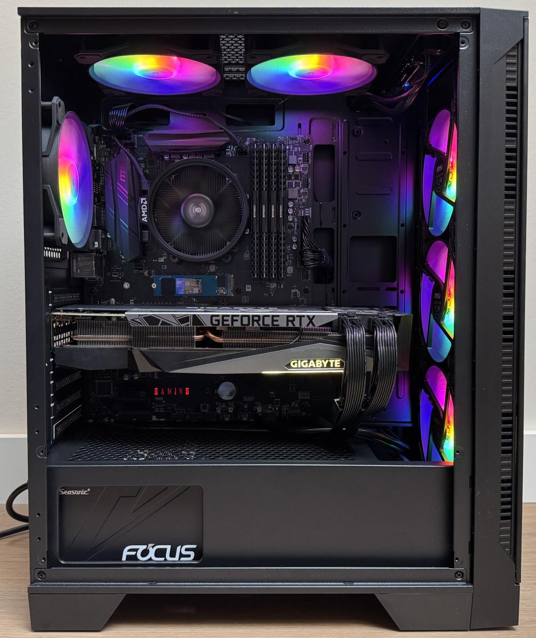 Gigabyte RTX 3080 OC 10G | Ryzen 5700 | 32GB | 1TB NVMe