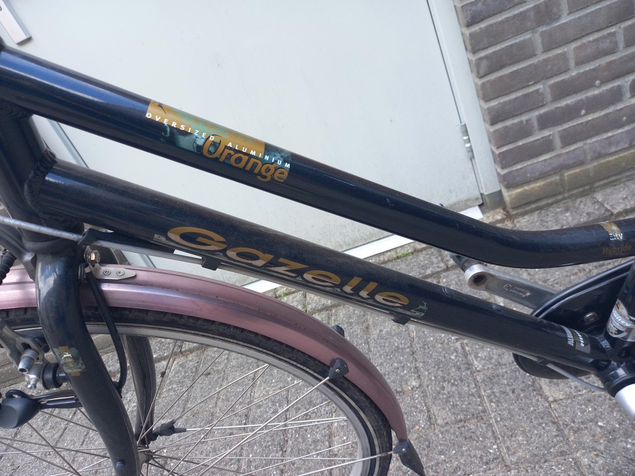 Damesfiets Gazelle Orange