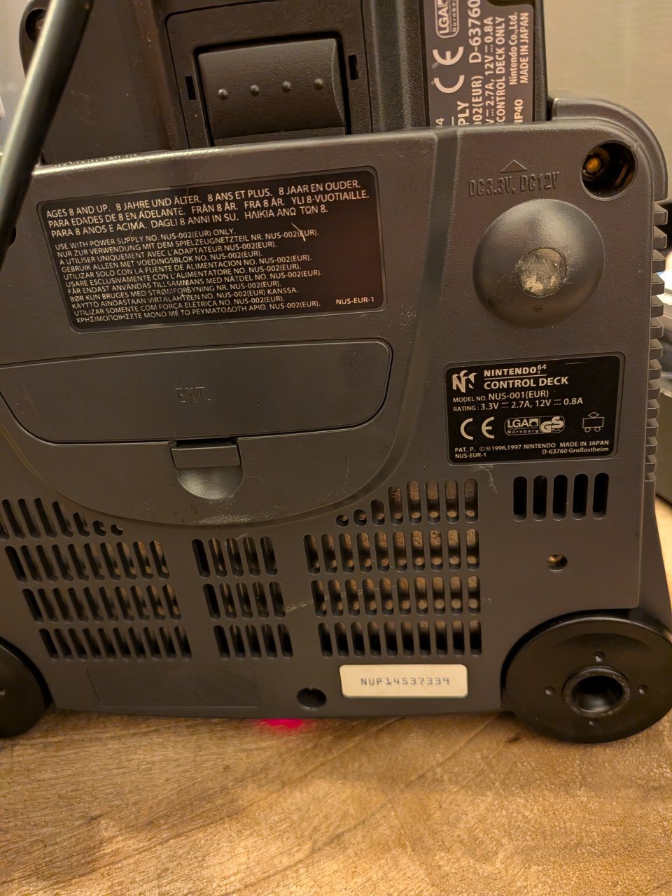 Nintendo 64 Game Console