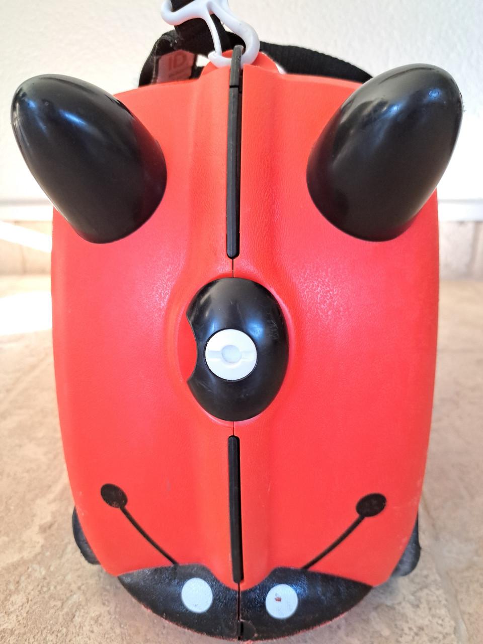 Trunky koffer rood lieveheersbeestje handbagage kinderen