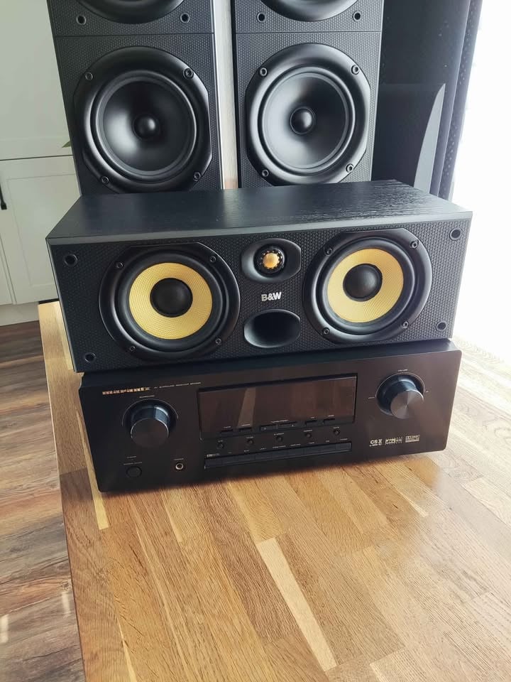 ❗❗❗ B&W DM603 en CC6 luidsprekers 🎵 🎵 Marantz SR4300 ❗❗❗
