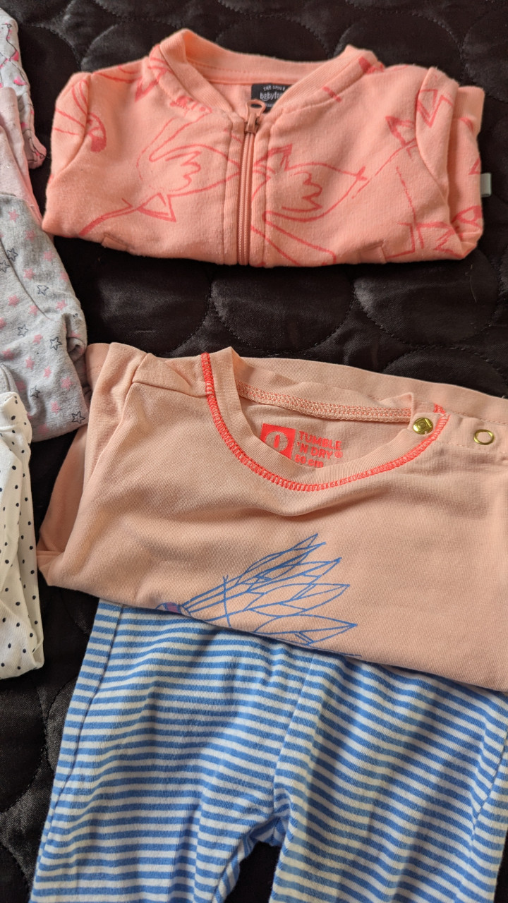 Kleding bundel maat 50/56 meisjeskleding