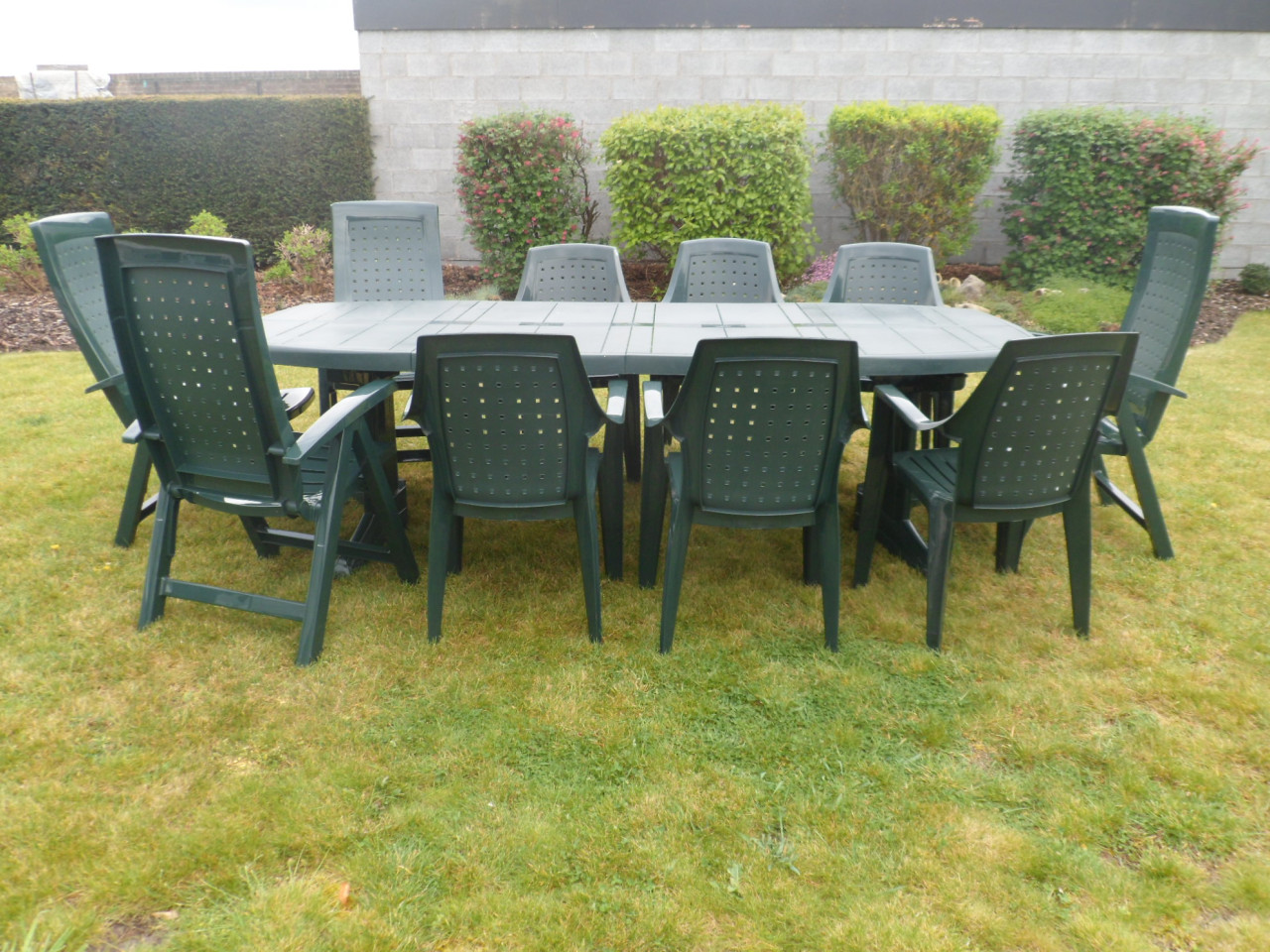 Tuinset Curver donkergroen