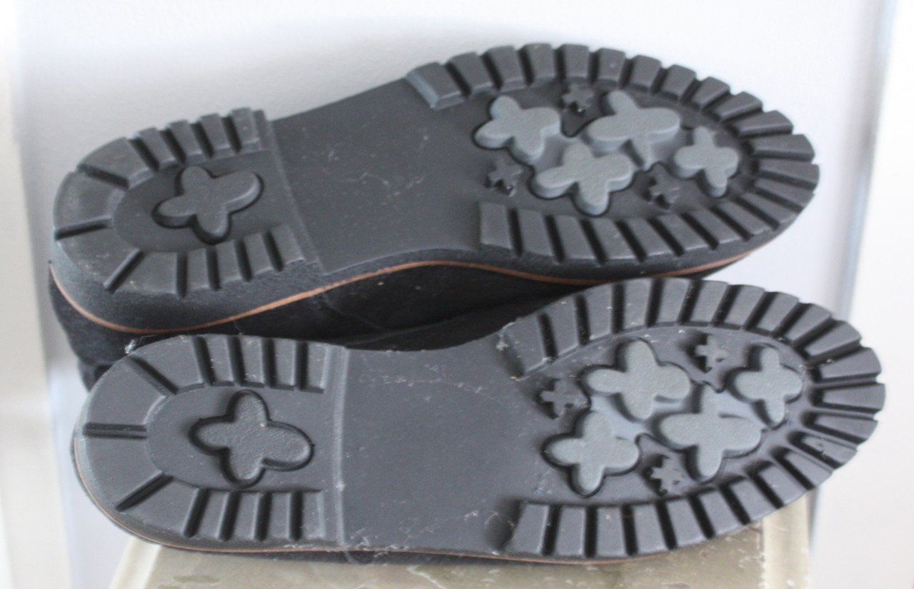 Nette ZWARTE GLITTER  shoenen met veters maat 41G